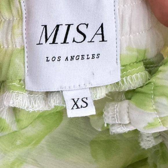 MISA Los Angeles Marion Skirt Honeydew Blossom - Picture 5 of 11